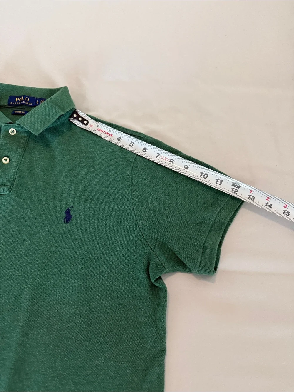 Polo by Ralph Lauren Men's Green Polo Shirt